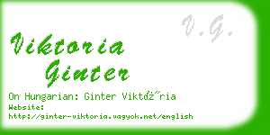 viktoria ginter business card